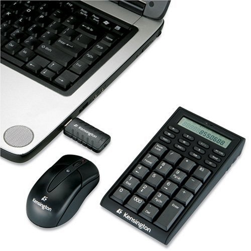 Kensington Wireless Notebook Keypad/Calculator and Mouse Set 72273