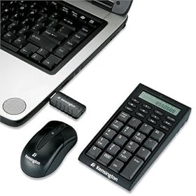 Kensington Wireless Keypad Calculator Mouse Set