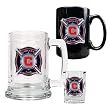 Chicago Fire MLS 15oz Tankard, 15oz Ceramic Mug & 2oz Shot Glass Set - Primary Team Logo