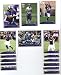 2009 Topps Minnesota Vikings Complete Team Set of 15 cards including Adrian Peterson, Travaris Jackson, Jared Allen and more!
