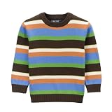 Infant Boys' Cherokee Striped Crew-Neck Sweater - Multicolor