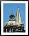 The Cathedral, Guadalajara, Mexico Places Framed Art Poster Print by Charles Sleicher...