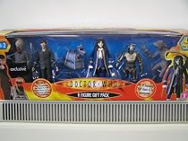 DOCTOR WHO SERIES 2= 6 FIGURE PACK=WITH DESTROYED CYBERMAN