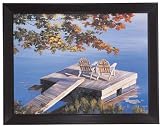 Hand Painted Oil Painting on Canvas in My Favorite Place Theme