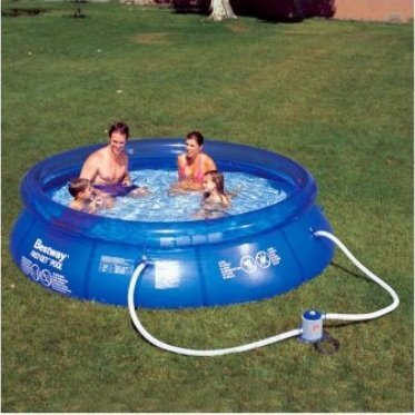 Bestway 10-Foot-by-30-Inch Fast Set Round Pool Set Bestway 10-Foot-by-30-Inch Fast Set Round Pool Set