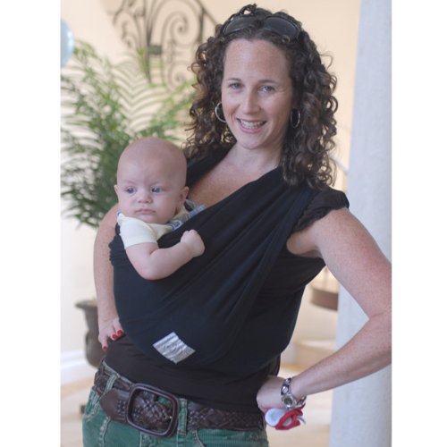 Baby Ktan Baby Carrier - Black - Small Image Baby Ktan Baby Carrier - Black - Small