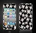 iPod Touch 4G Girl Skulls Pink Bow Crossbones Cute Vinyl Skin kit fits 4th generation iPod apple iTouch decal cover Skins