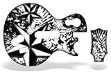 Guitar Hero 3 Faceplate Skin for Nintendo Wii - North Star White