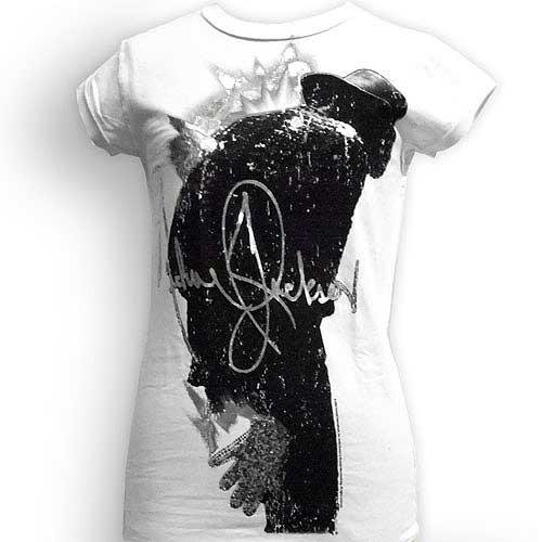 MICHAEL JACKSON - FLARE DIAMANTE(ブランド:AMPLIFIED VINTAGE)/ T-シャツ/ レディース 【公式 / オフィシャル】