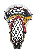 Stick Doctor Lacrosse Mesh Stringing Kit - Rockin' Rasta (Black/Red/Green/Yellow Gold)