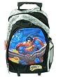 DC Superman wheeled rolling backpack