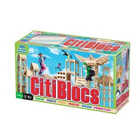 CITIBLOCS Original Wooden Building Block Set - 100 Piece by CITIBLOCS