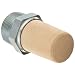 Parker EM125 EM Series Sintered Bronze Muffler/Filter, 1-1/4" NPT Male, 1-11/16" Hex Size, 250 psi
