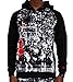 YCMI Hip Hop 3D Printed Emoji Jordan Thin Hoodies for Men Pullover