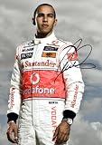 Lewis Hamilton Autographed Print Photo Poster Formula 1