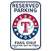 MLB Texas Rangers Locker Room Sign