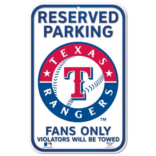 MLB Texas Rangers Locker Room Sign