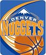 Denver Nuggets Royal Plusch Raschel Throw Blanket - NBA Basketball Fan Shop Sports Team Merchandise