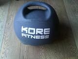 KORE Fitness 3kg Commercial Rubber Double Grip Medicine Ball