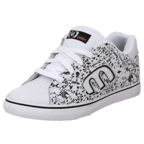Buy Etnies Little Kid/Big Kid Calli-Vulc Sneaker,White/Black/Pink,1 M US Little Kid online at Discounted New and Used prices. Delivered to your door with Off-The-Bookshelf.