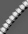 14k White Gold Diamond Bracelet (6 ct. t.w.)