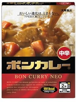 大塚食品 ボンカレーネオ 中辛 230g×5個