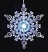 Pack of 4 Large Lighted LED Snowflake Christmas Window Decorations 22.25"