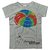 《H28年夏物》JEANS-b(ジーンズベー) 製品洗い加工済み スラブ天竺balloon半袖Tシャツ 110cm/MG NO.B-360133