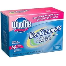 Woolite Dry Cleaner's Secret Dry Cleaning Cloths, 14-Count Box