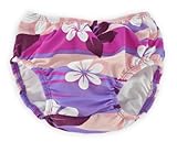 Girls Swim Diapers - Plumeria Purple, 2XL