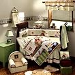 Lambs & Ivy Teddy Bear Story 6 Piece Crib Bedding Set