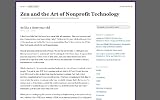 51xWwDK64hL. SL160  Zen and the Art of Nonprofit Technology