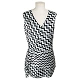 acne clothing: Acne Black & White Darling Ziggy Dress, Size 10