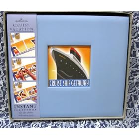 Hallmark SBK3043 Cruise Ship Vacation Instant Scrapbook 9.5