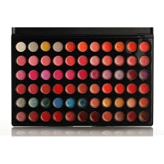 66 Lippen farben palette