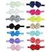 niceEshop(TM)Baby Girls Ear Headband Hair Bow Tie Newborn headband set