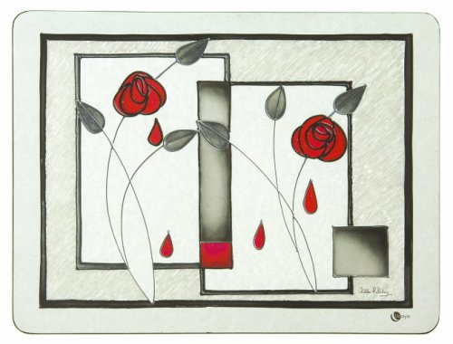 Placemats (6) - Red Tiffany