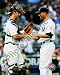 Mariano Rivera Yankees 500th Save w/Posada 8x10
