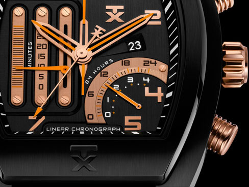 TX Linear Chronograph Watch