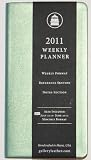 51xX5N4iwdL. SL160  GALLERY LEATHER Teal Leather (Metallic Sheen Edition) Weekly Pocket Planner 2011 
Reviews