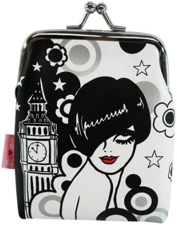 London Mod Kiss Lock Coin Purse (Sold Separately)