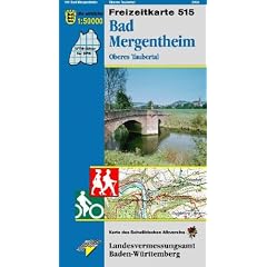 Bad Mergentheim. Freizeitkarte 1 : 50 000