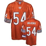 Brian Urlacher Orange Chicago Bears Youth NFL Replica Jersey