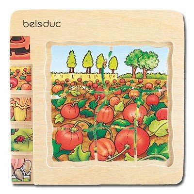 Beleduc 17051 - Lagen - Puzzle K&uuml;rbis Preisvergleich