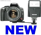 NEEWER® Digital Slave Flash + Bracket Set for Digital SLR DSLR Cameras or any Digital Camara! Fires Without Wires - No Camera Connection Required! Automatically Synchronizes and Fires with Your Built-In Flash