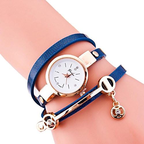 Bessky Women's Rhinestone Bracelet Wrist Watch