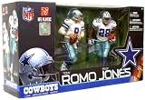 McFarlane Toys NFL Sports Picks Exclusive Action Figure 2Pack Felix Jones Tony Romo (Dallas Cowboys)