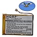 HQRP Battery for Insignia NS-4V24 NS-8V24 Pilot 4GB 8GB Video MP3 Player E4H04-1-R E4H041R + HQRP Coaster