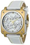 Christian Audigier Unisex FOR-204 Fortress Wild Twins Ion-Plating Gold Watch