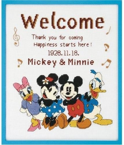 Orimupasu 7198 embroidery kit Disney weblog Luca Mubodo